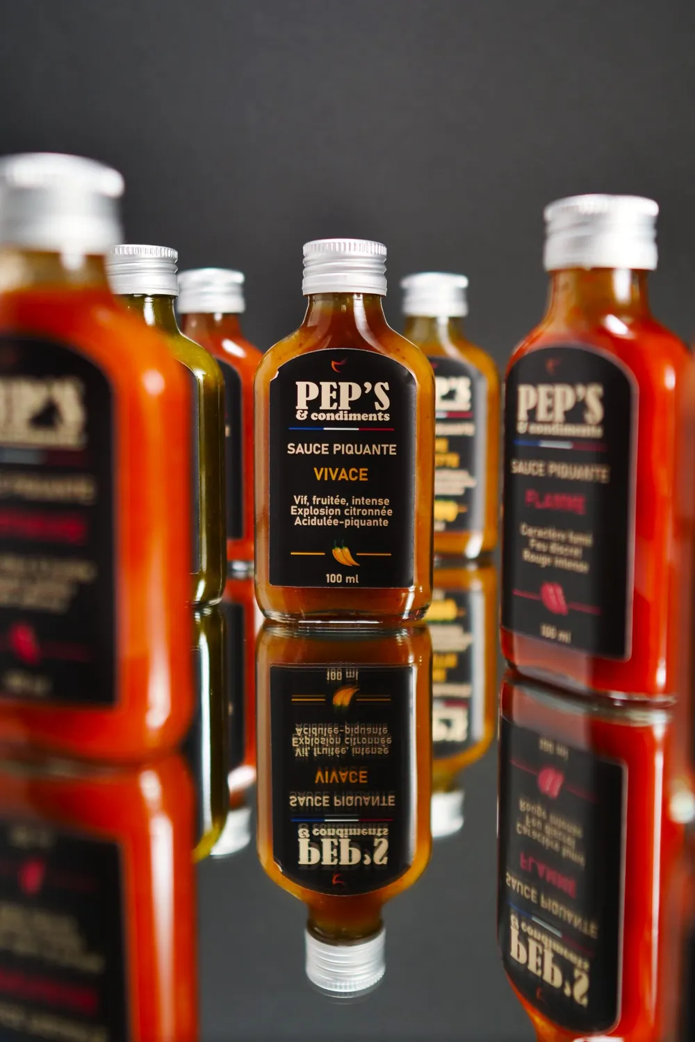 Pep's & condiments Vivace sauce piquante 100 ml citron