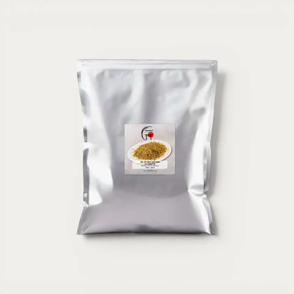 Nishikidori Shiohachi sel shichimi cébette 50g relevé