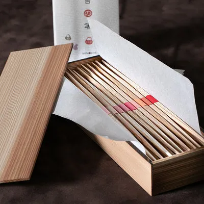 Nishikidori Yoshino Kichi no Hashi baguettes cèdre naturel