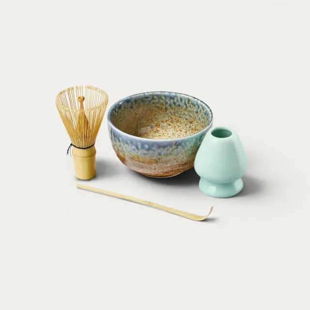 Nishikidori Service Thé Matcha Bleu Made in Japan