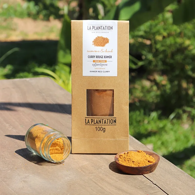 La Plantation Curry Rouge Khmer épices