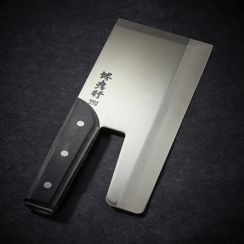 NISHIKIDORI Soba Kiri couteau à soba inox + guide