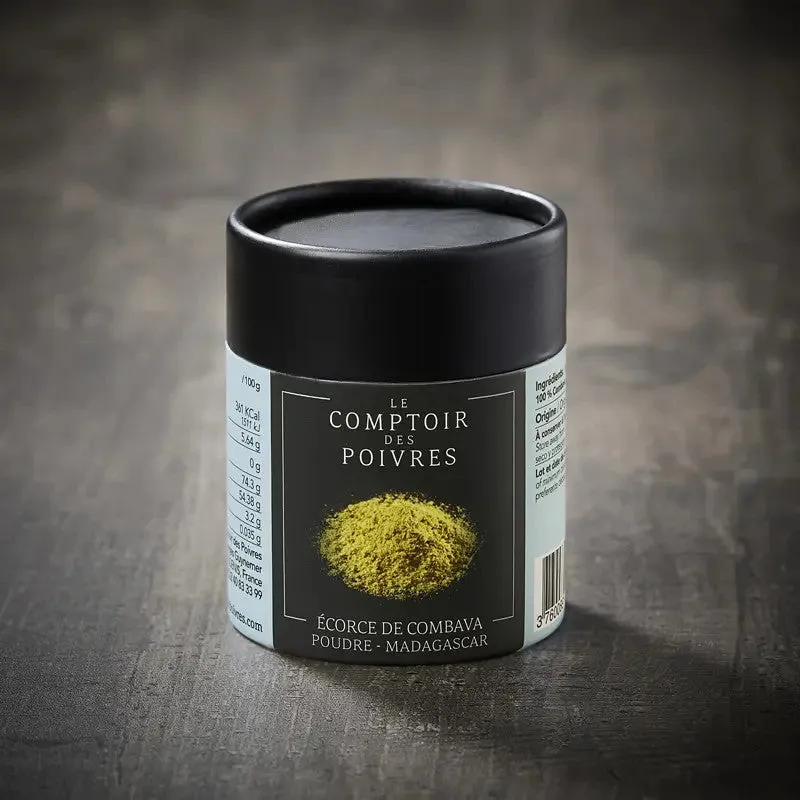 Nishikidori combava écorce en poudre boîte 60 g intense