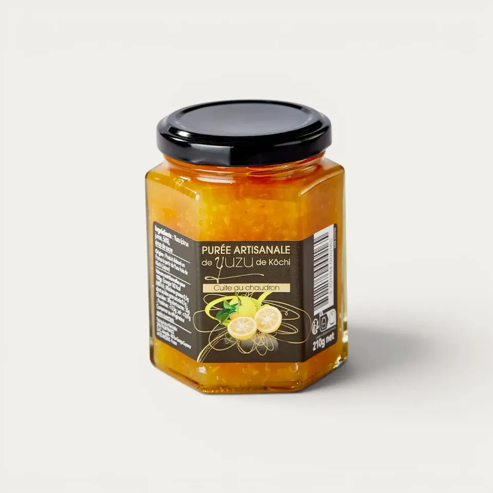 Nishikidori Purée artisanale yuzu Kôchi 210 g fruitée