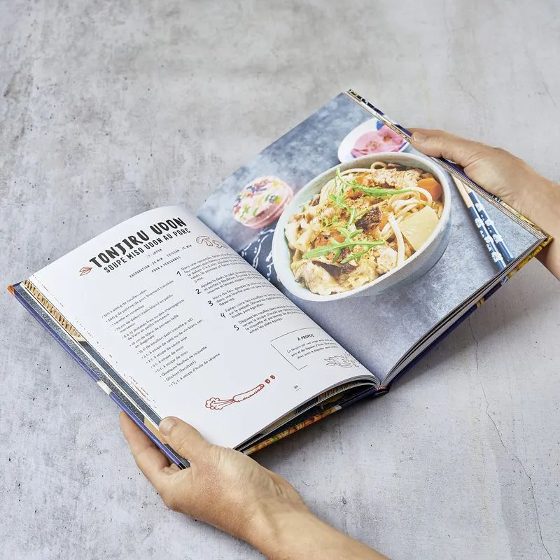 Ramen pad thaï et Cie édition française livre nouilles 40 recettes