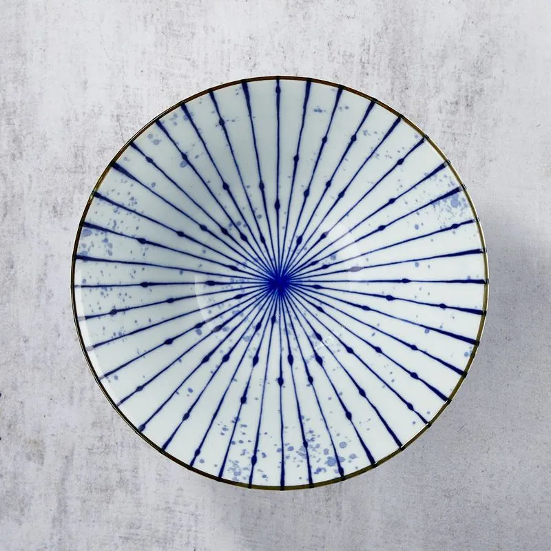 NISHIKIDORI Minoyaki Bol à Rāmen Porcelaine Tokusa