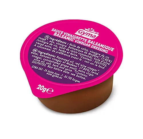 Gyma Vinaigrette Balsamique coupelles 168 x 25 ml nomade
