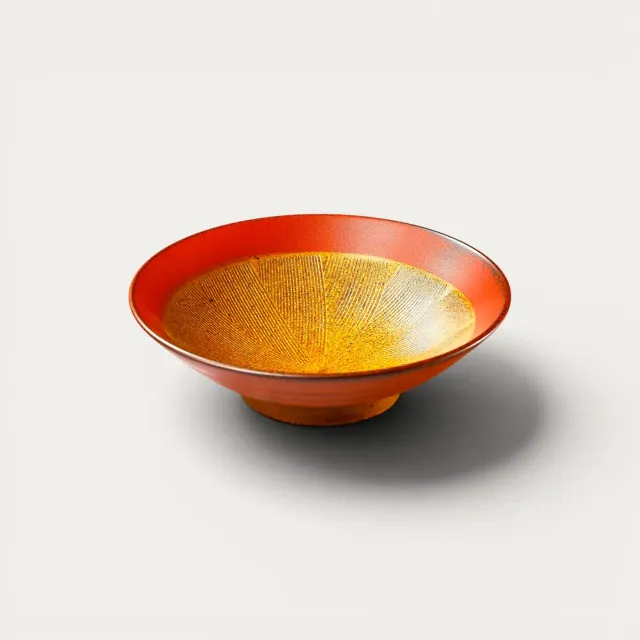 Nishikidori Kushime Membachi assiette 24,5 cm kuroshu maki