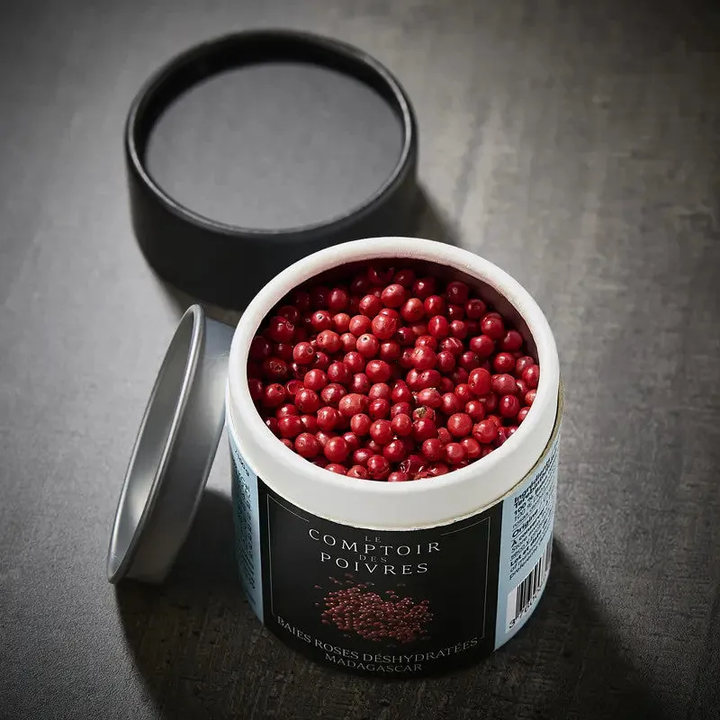 NISHIKIDORI Baies roses entières épice boîte 40g fruité