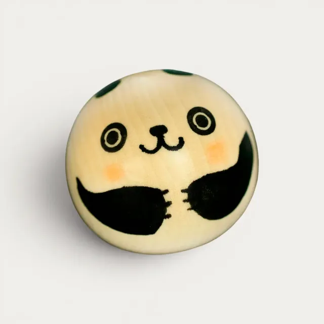 Nishikidori Yurakoro kokeshi panda bois