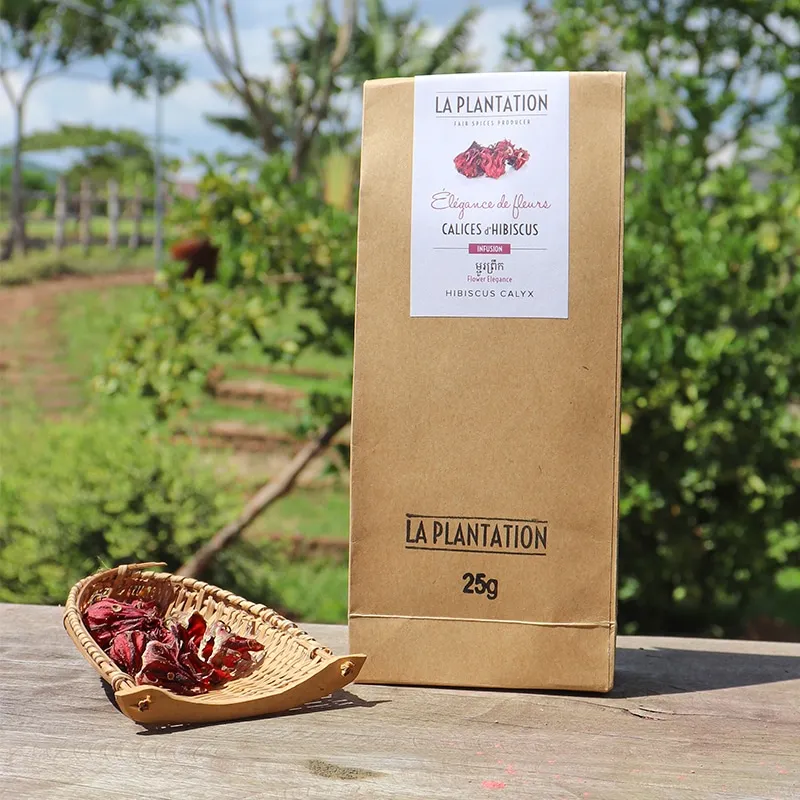 La Plantation Fleurs d'Hibiscus tisane fruitée