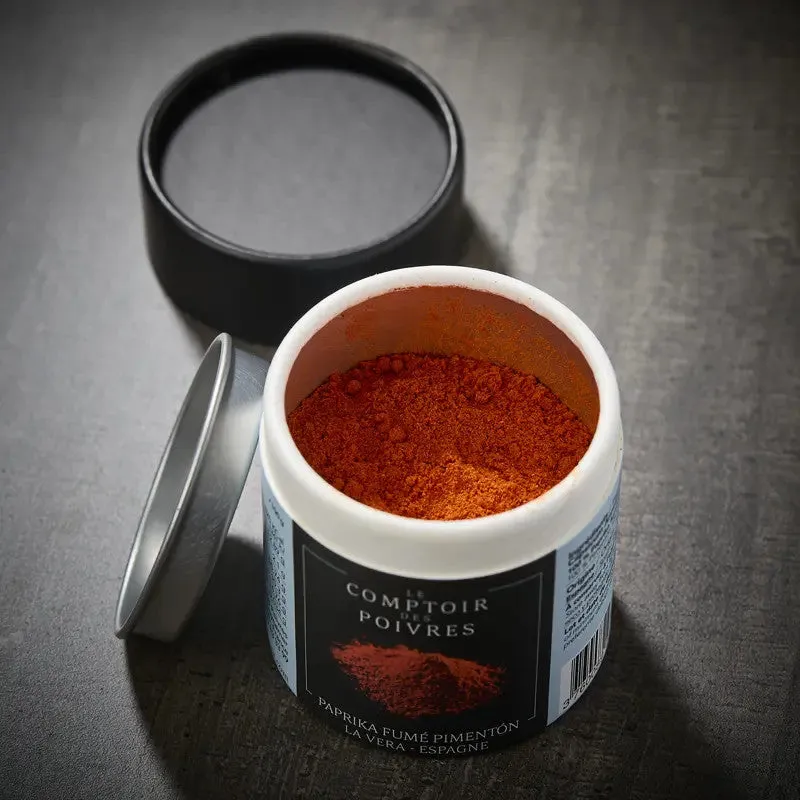 Nishikidori Pimentón paprika fumé boîte 50g doux