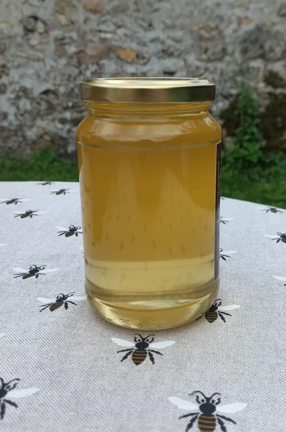 L'Abeille autonome miel d'acacia pot 500g liquide