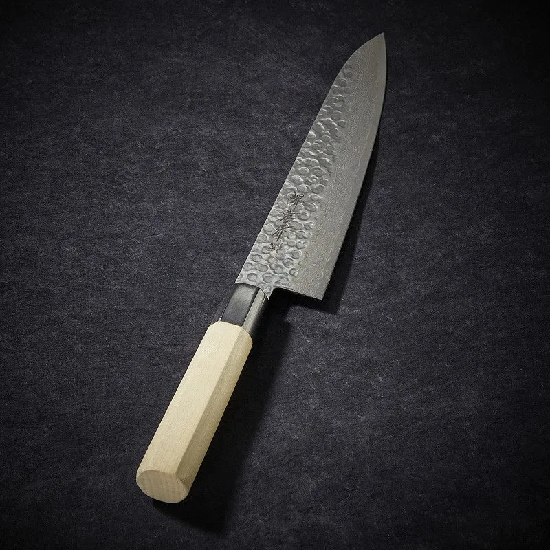 Nishikidori couteau chef damassé 45 couches 240mm