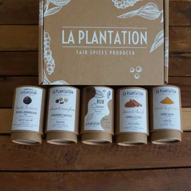 La Plantation Notre Coffret Gourmand coffret cadeau épices