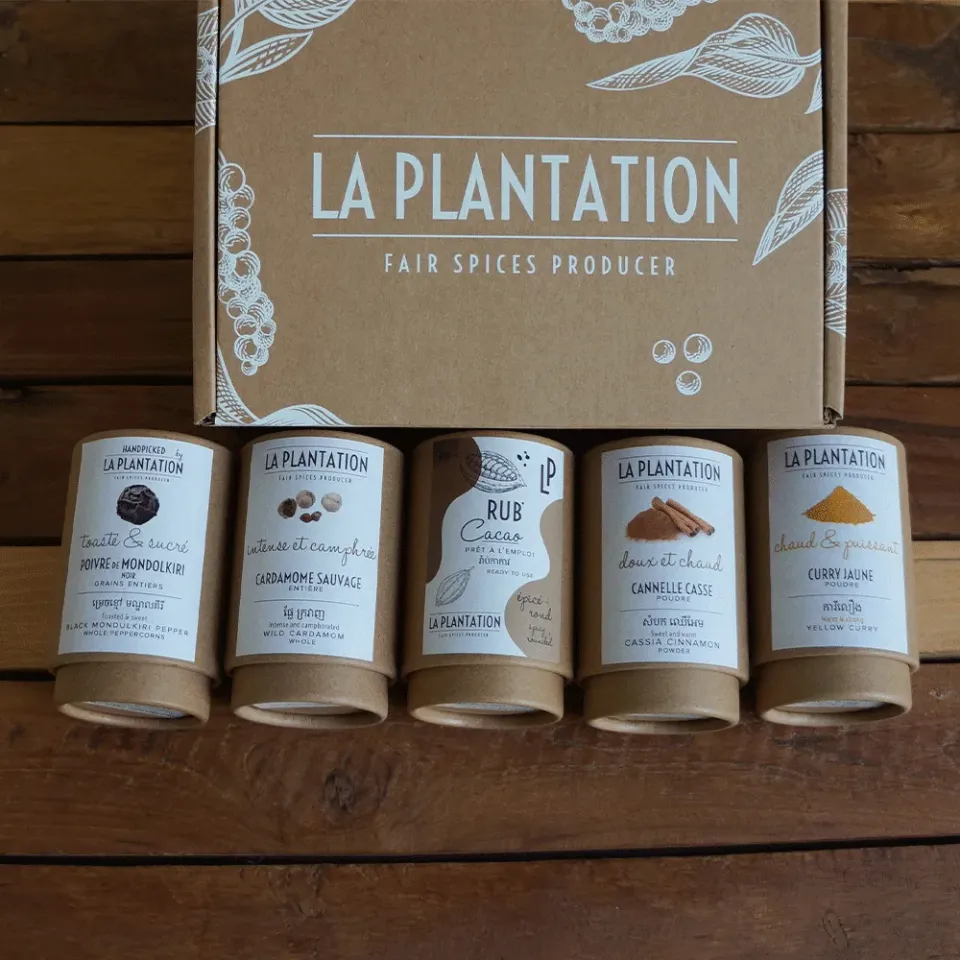 La Plantation Notre Coffret Gourmand coffret cadeau épices