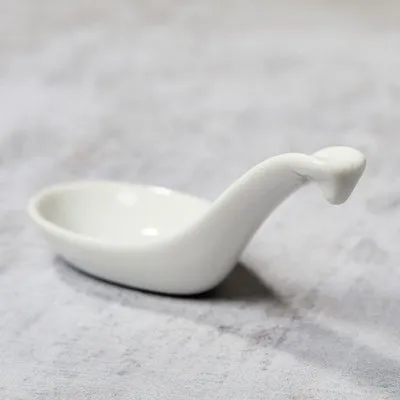 Nishikidori Renge cuillère ramen porcelaine bec crochet