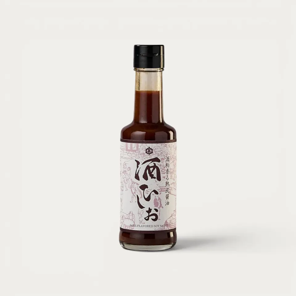 Nishikidori Sake Hishio sauce soja 200 ml riz rouge