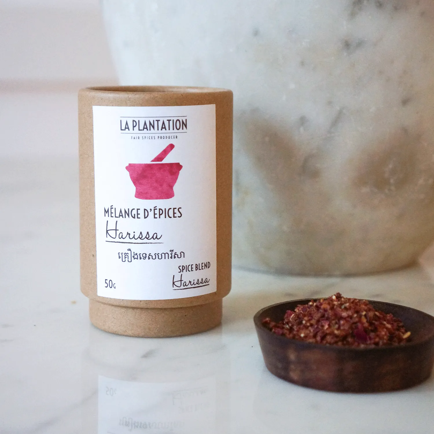 La Plantation Harissa à la rose mélange d'épices floral