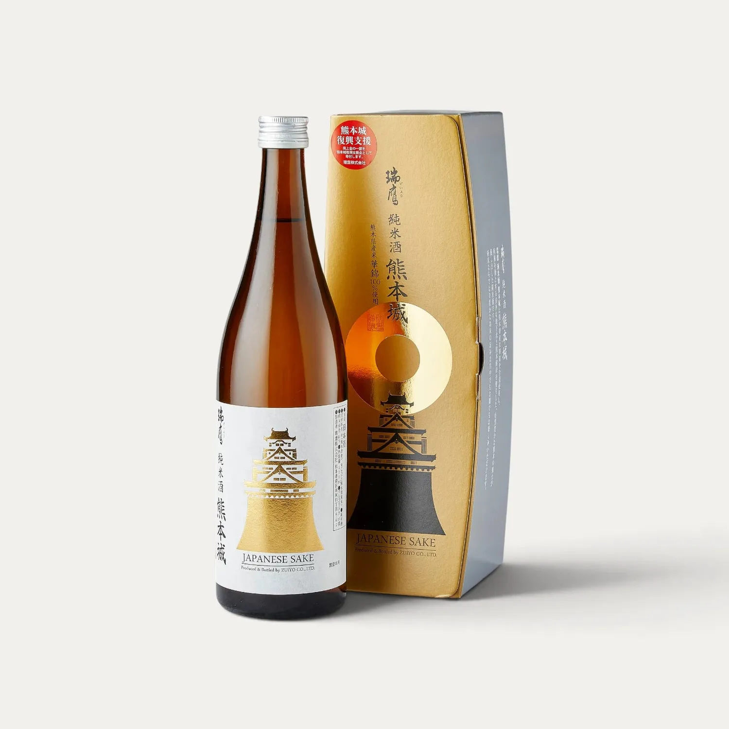 Kumamoto Jyo saké junmai 720 ml long en bouche