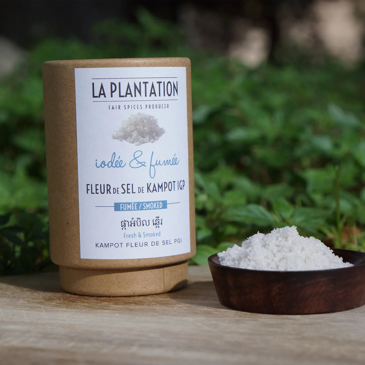 La Plantation fleur de sel Kampot fumée