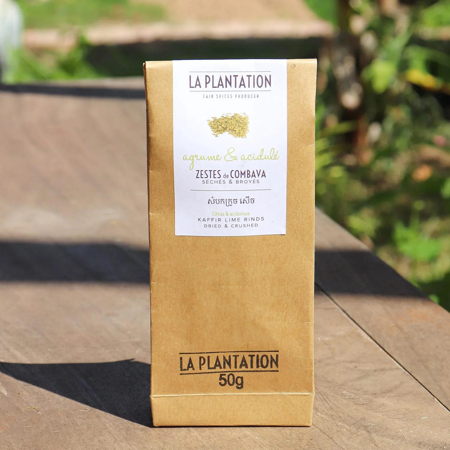 La Plantation Zestes de Combava séchés intenses