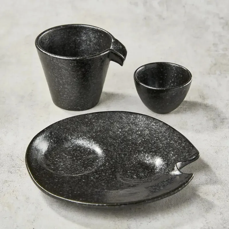 Nishikidori service saké 3 pièces katakuchi 180ml