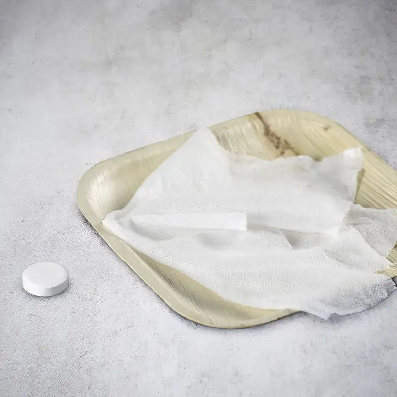 Nishikidori Mowa serviette compressée 12 pièces biodégradable