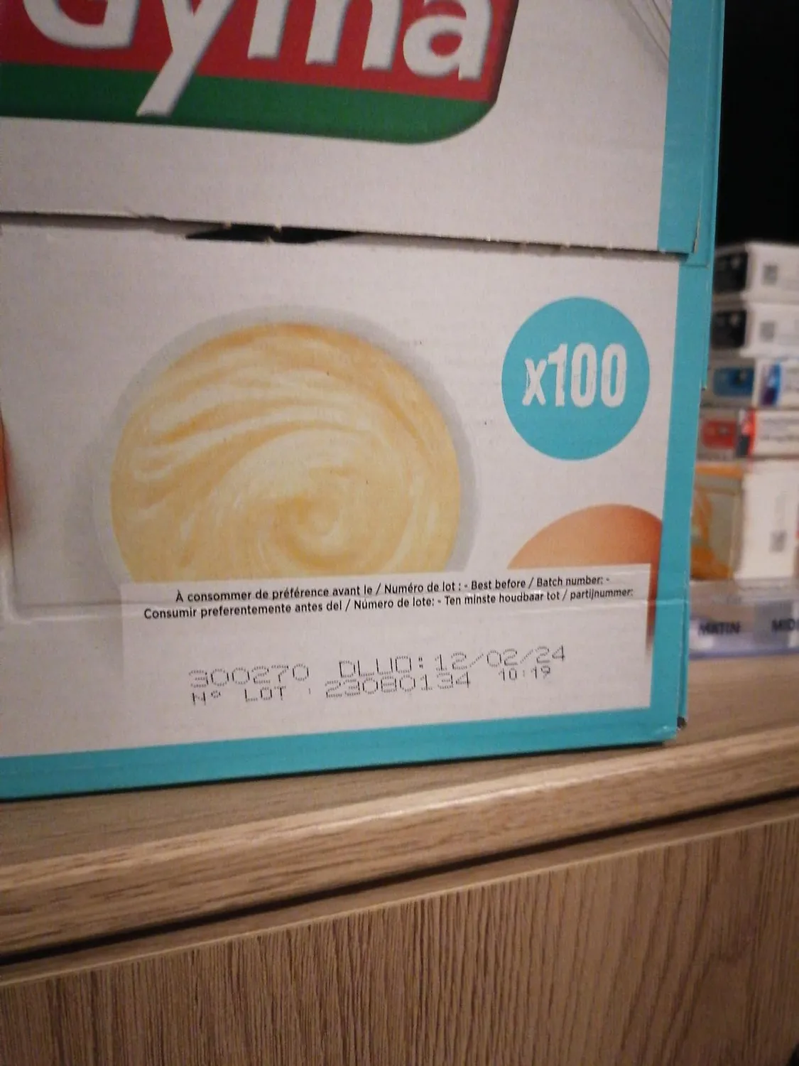 Gyma Mayonnaise sauce froide 100 sticks 10g