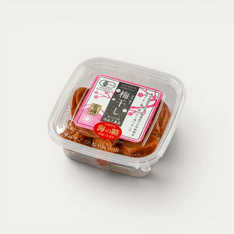 Nishikidori Umeboshi bio prunes 120g douce 3% sel