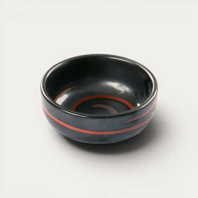 Nishikidori coupelle noire mat mise en bouche Ø 67 mm