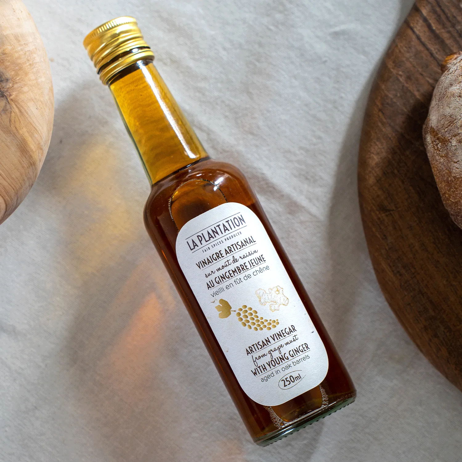 La Plantation Vinaigre gingembre frais doux