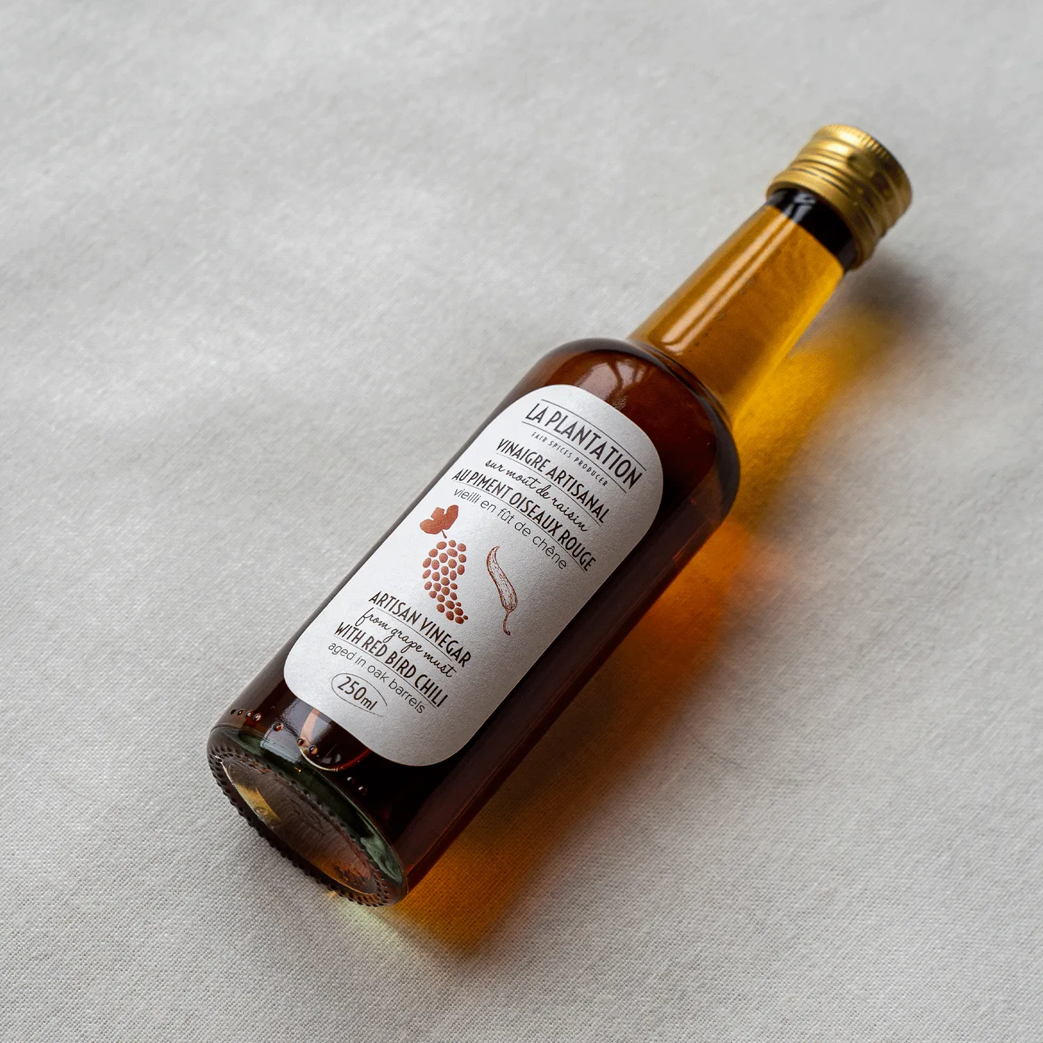 La Plantation Vinaigre au piment oiseau fort