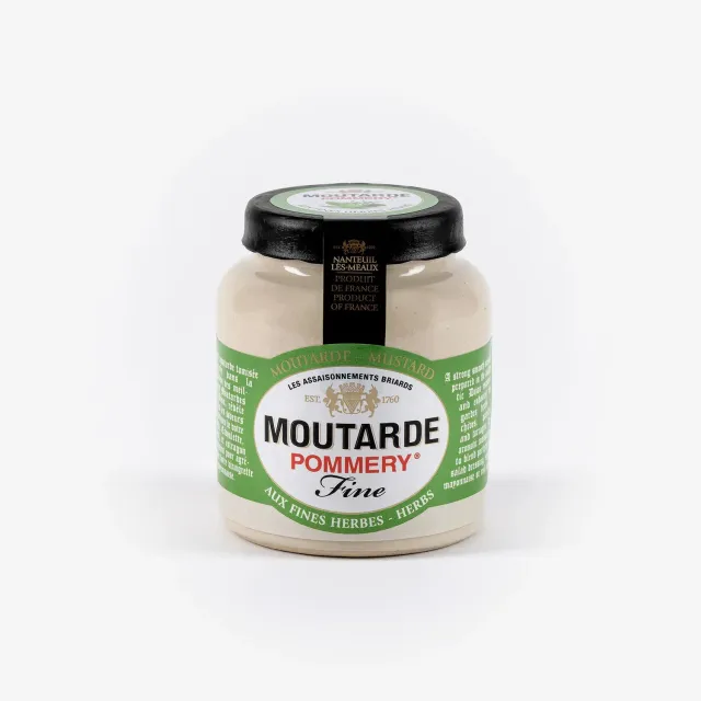 Pommery moutarde fines herbes 100g relevée
