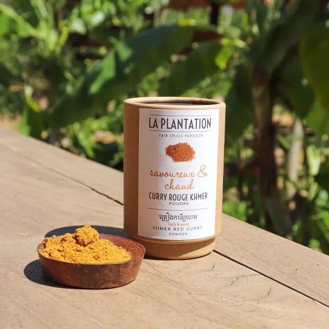 La Plantation Curry Rouge Khmer épices