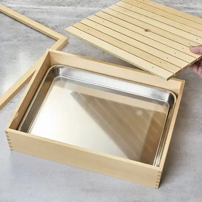 Nishikidori Sushi Neta Box L boîte hinoki 445x327mm grande