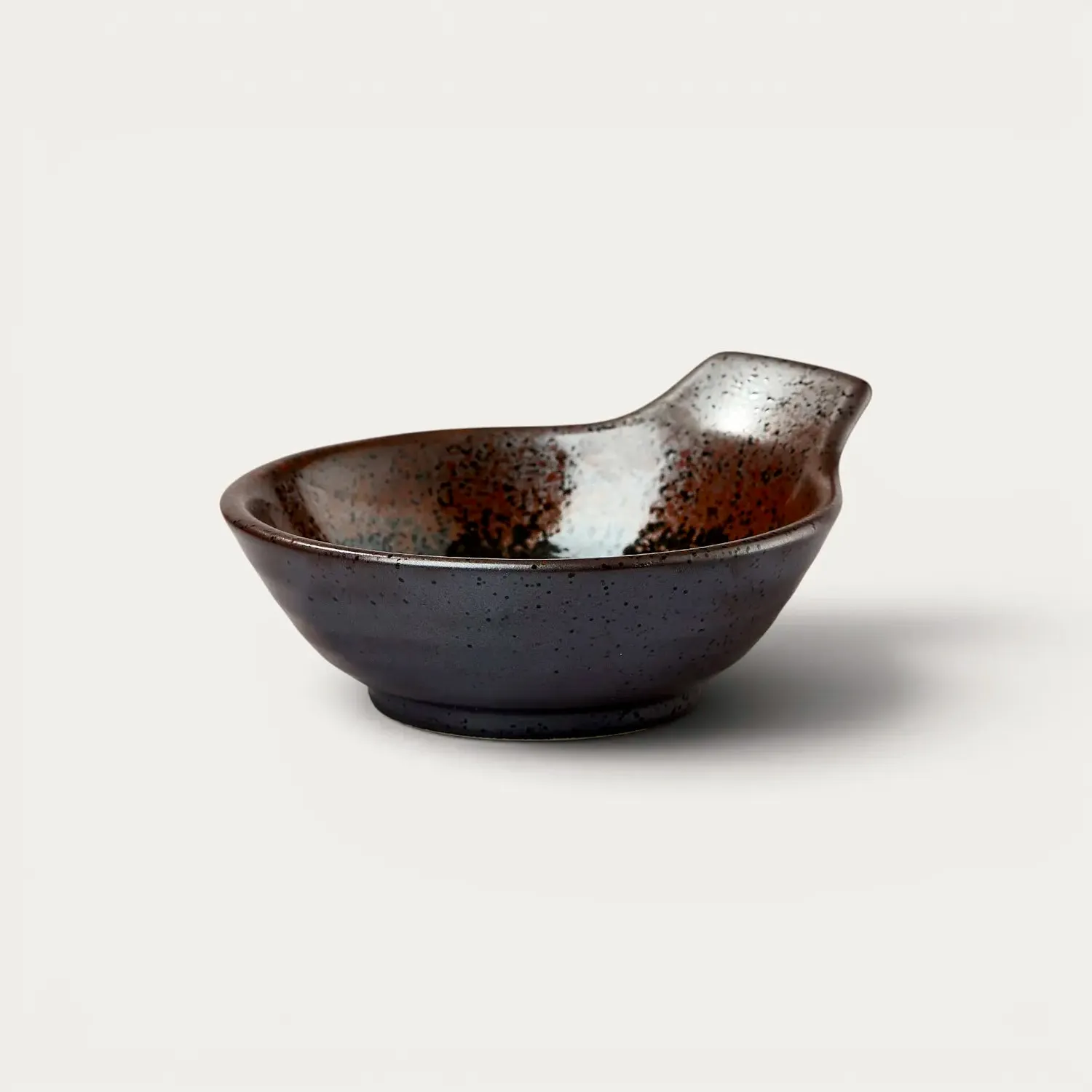 Nishikidori Tonsui Kobizen bol trempette 12,5cm grès