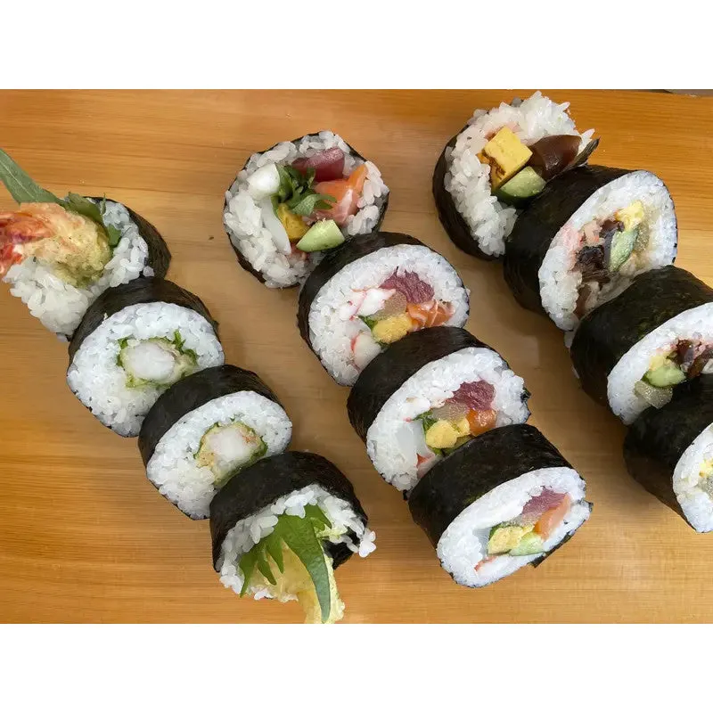 Nishikidori Futomaki nori sushi 10 feuilles