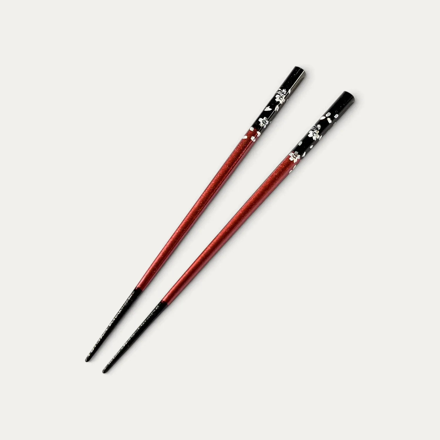 NISHIKIDORI Set 5 baguettes bois fleurs cerisier 22,5cm