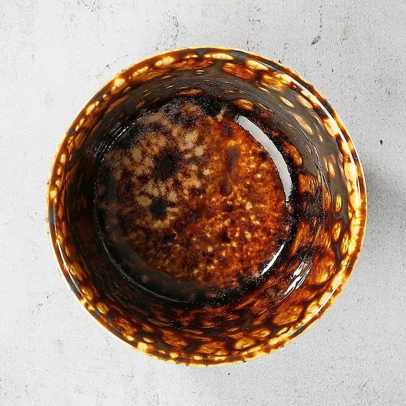 NISHIKIDORI Tasse Tsuyu Aka 180 ml soba choko