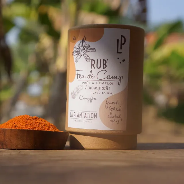 La Plantation Feu de Camp rub épices barbecue fumé