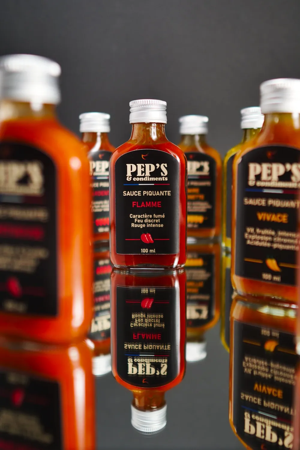 Pep's & condiments La Flamme sauce fumée Jalapeño