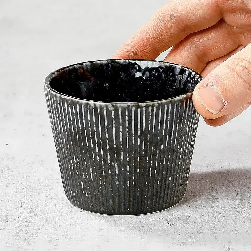 NISHIKIDORI Tasse Tsuyu Aka 180 ml soba choko
