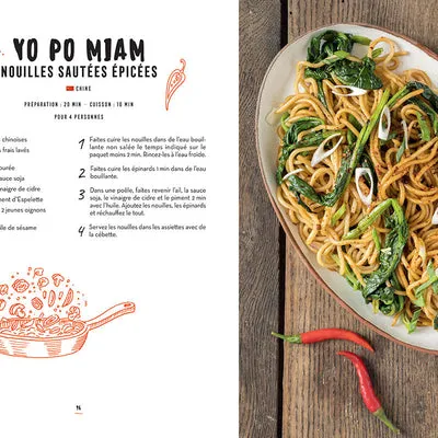 Nishikidori Ramen Pad Thai & Co livre nouilles 40 recettes