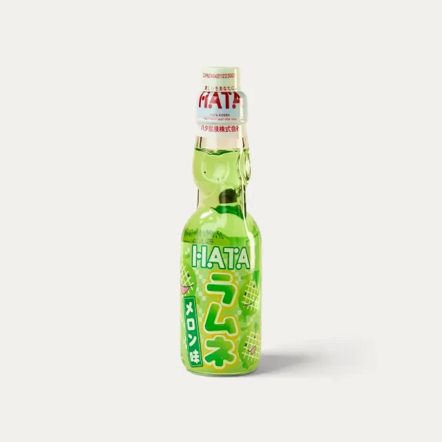 Hata Ramune limonade melon 200ml pétillante