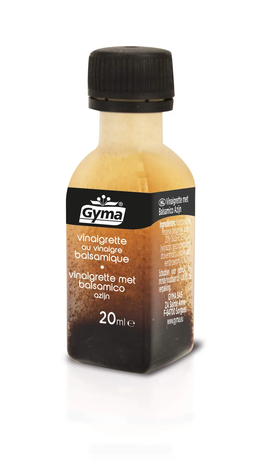 Gyma Vinaigrette balsamique mignonnettes 50x20ml olive