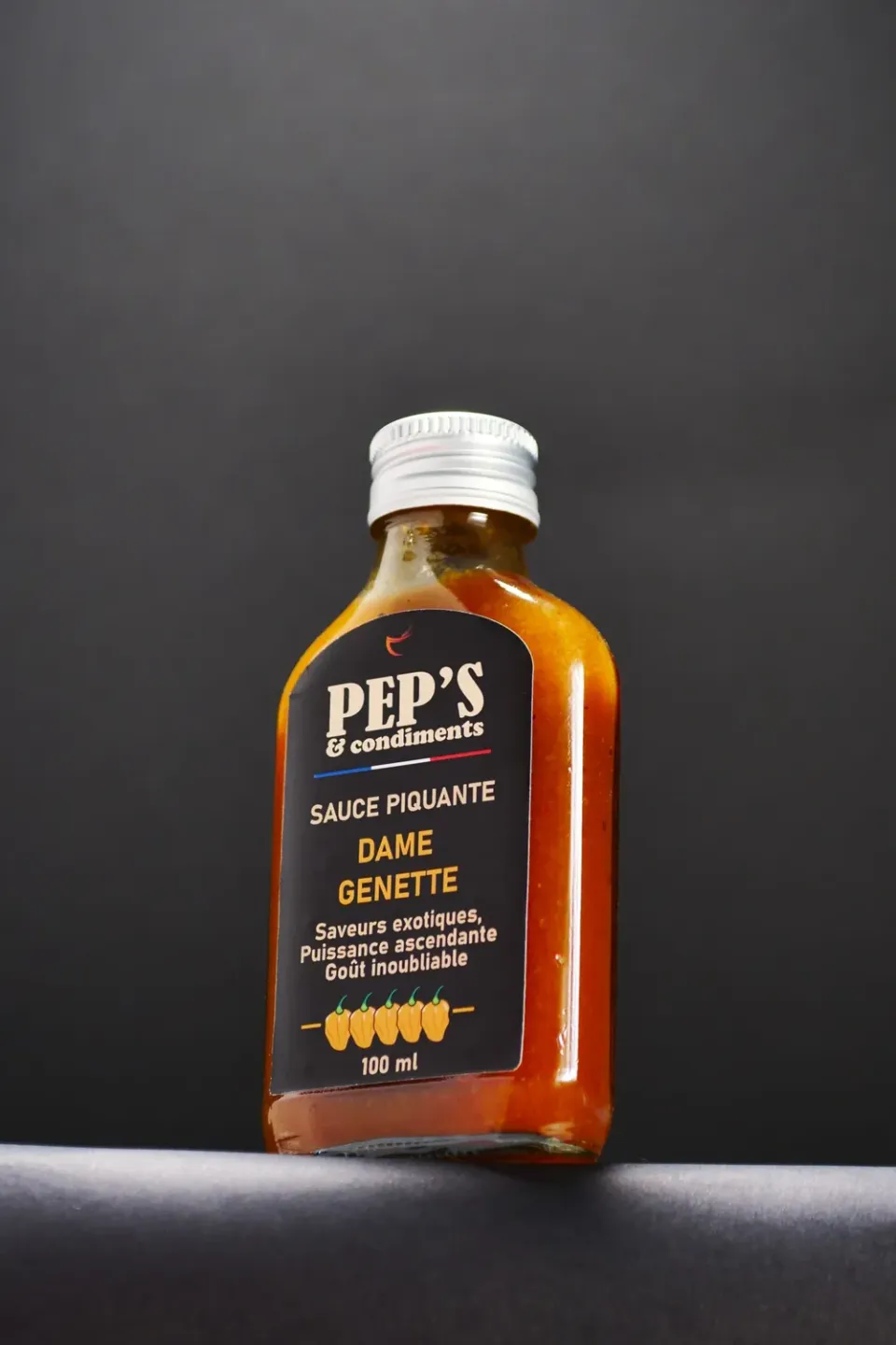Pep's Dame Genette sauce piquante habanero 90 000 SHU