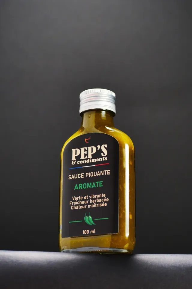 Pep's & condiments L'Aromate sauce verte Cayenne 100 ml
