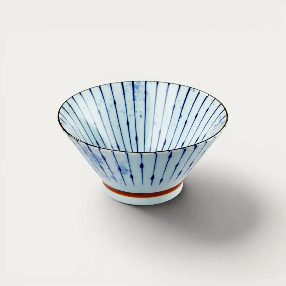 NISHIKIDORI Minoyaki Bol à Rāmen Porcelaine Tokusa