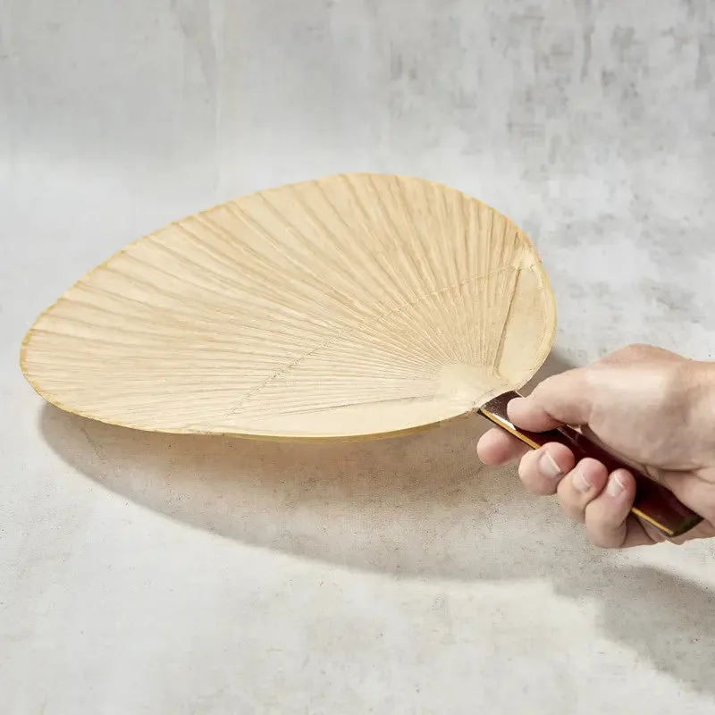 Nishikidori Shibu-Uchiwa éventail barbecue ovale 34,5cm